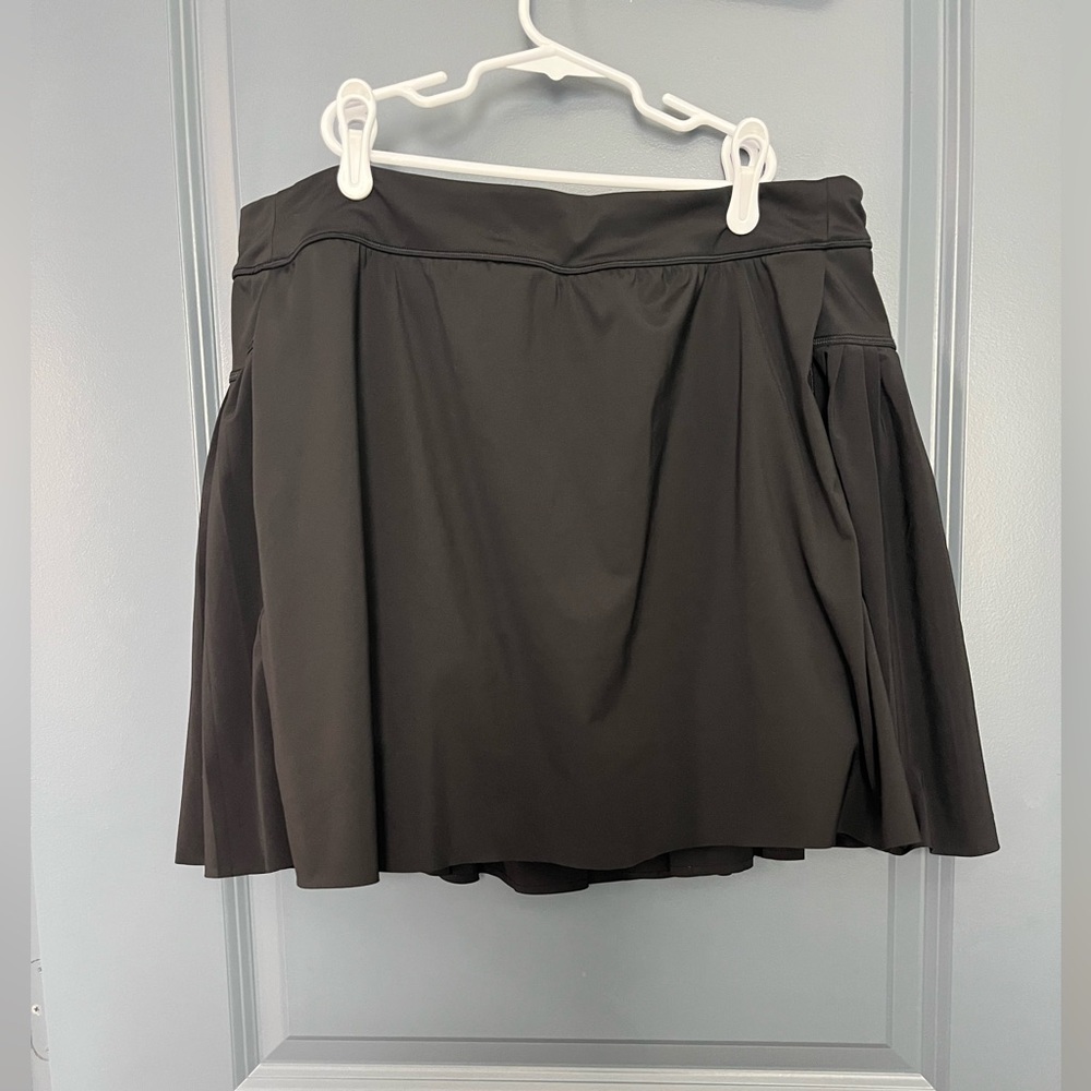 Athleta Black Athletic Skort - Picture 2 of 8